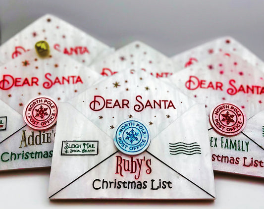 Personalized Dear Santa Letter Ornament